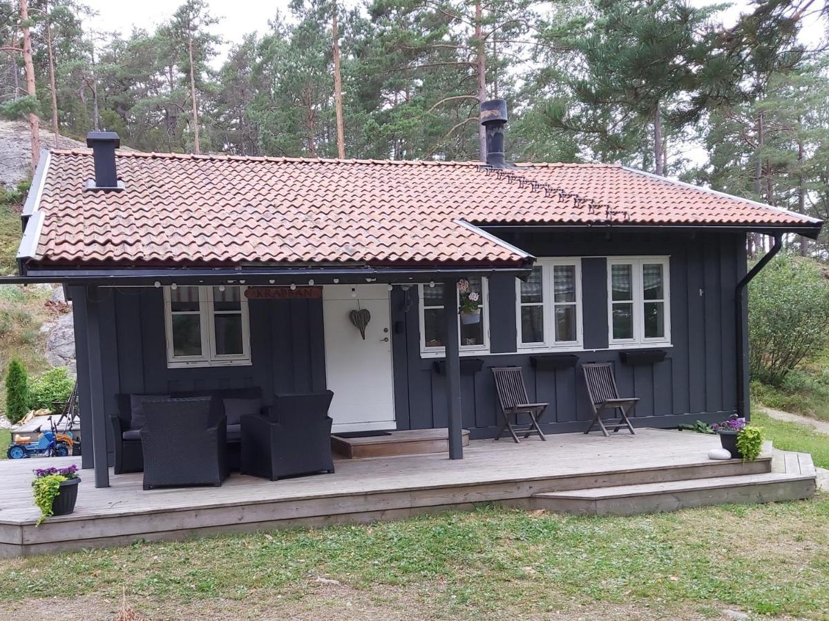 Hallestrand Cottage Krabban Strömstad Exterior foto